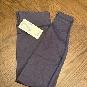 NWT Lululemon Denim/Navy Leggings